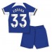 Chelsea Wesley Fofana #33 Replika Babykläder Hemma matchkläder barn 2023-24 Korta ärmar (+ Korta byxor)